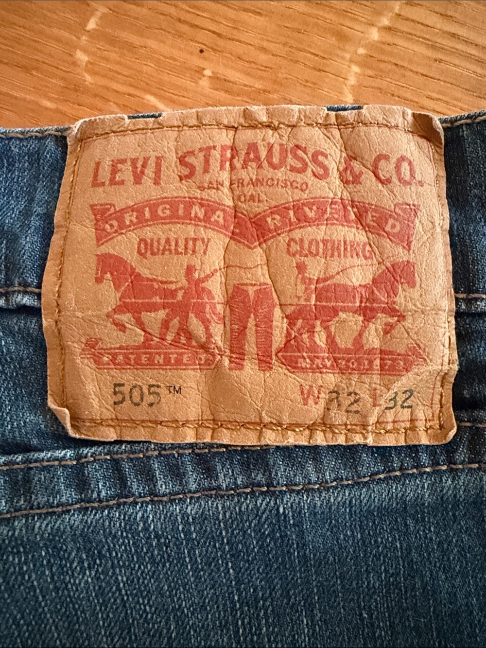Levi's Men’s Straight Jeans - Denim Blue